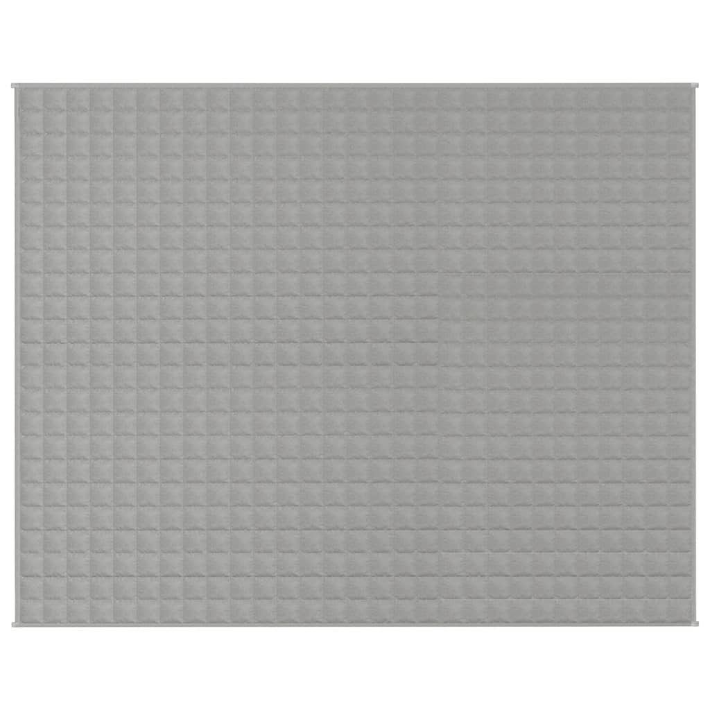 Verzwaringsdeken 235x290 cm 11 kg stof grijs