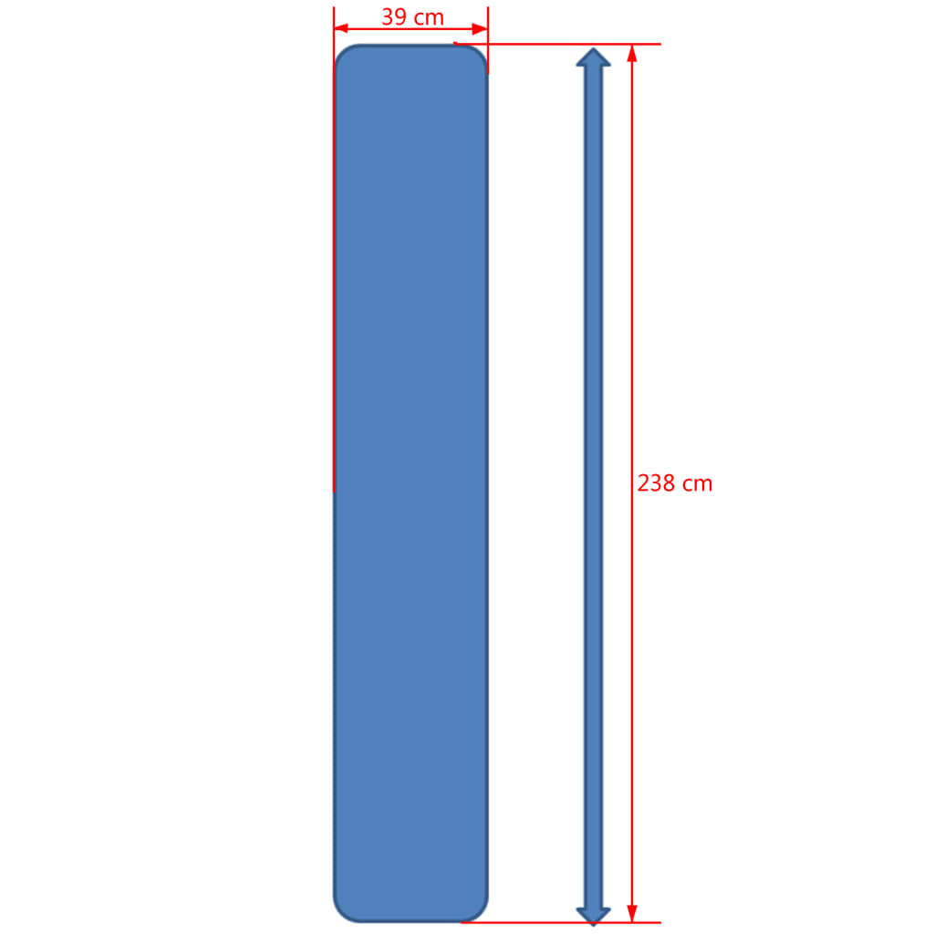 Hoes voor staande parasol grijs COVKP025