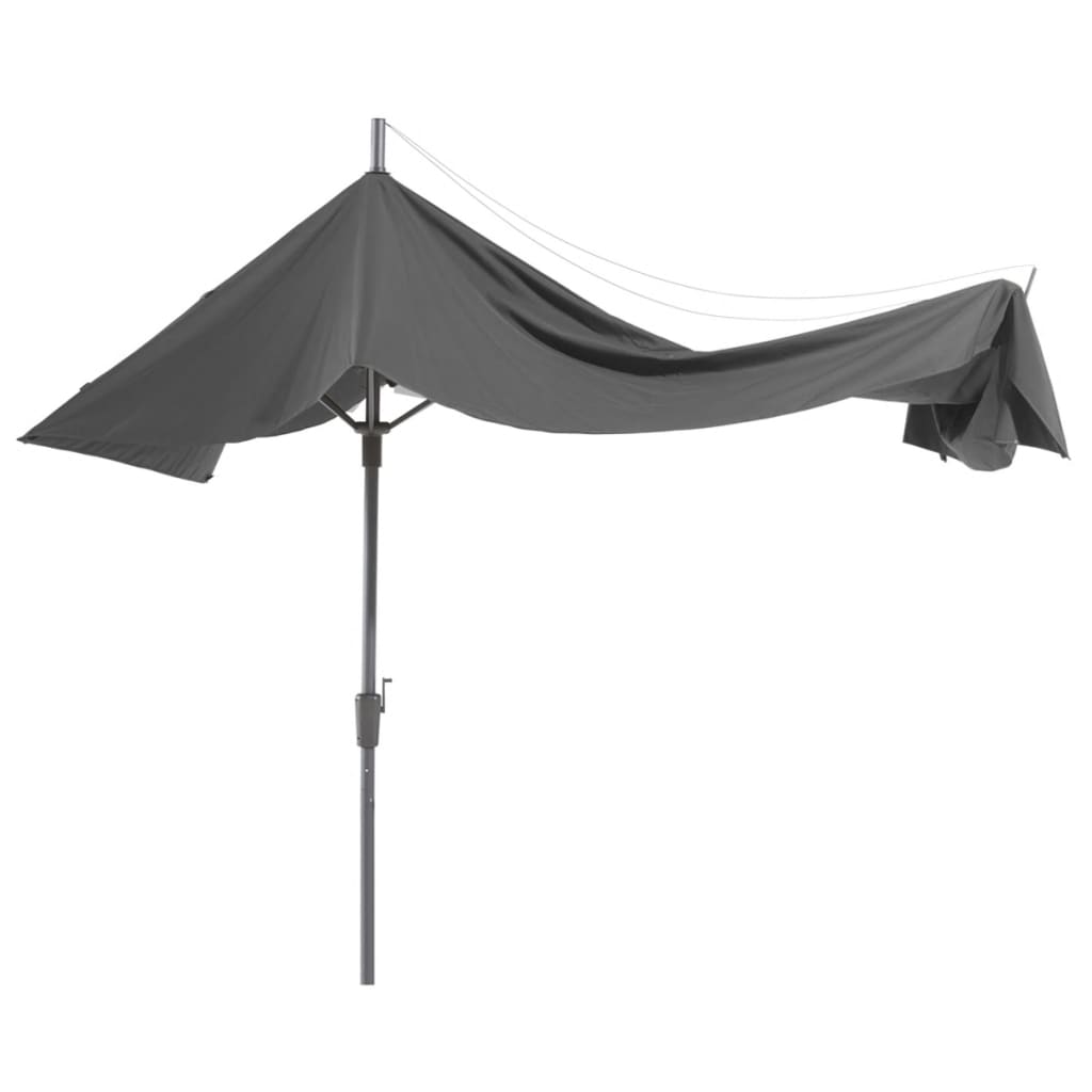 Parasol Asymmetric Sideway 360x220 cm PC15P014 grijs