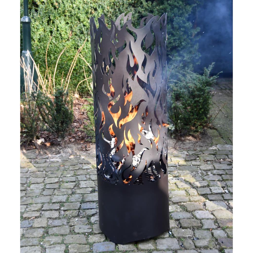 Vuurton Flames koolstofstaal zwart FF408