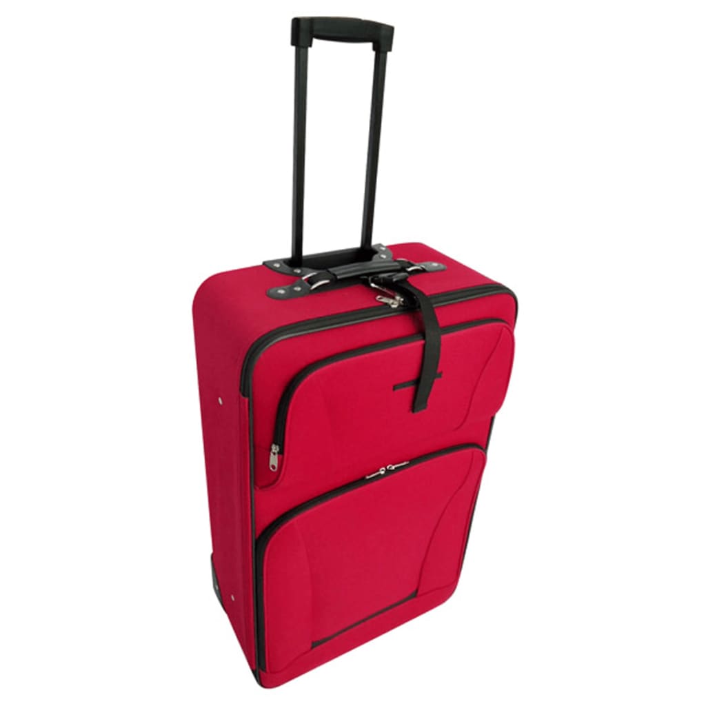 Reisbagage set rood 5-delig