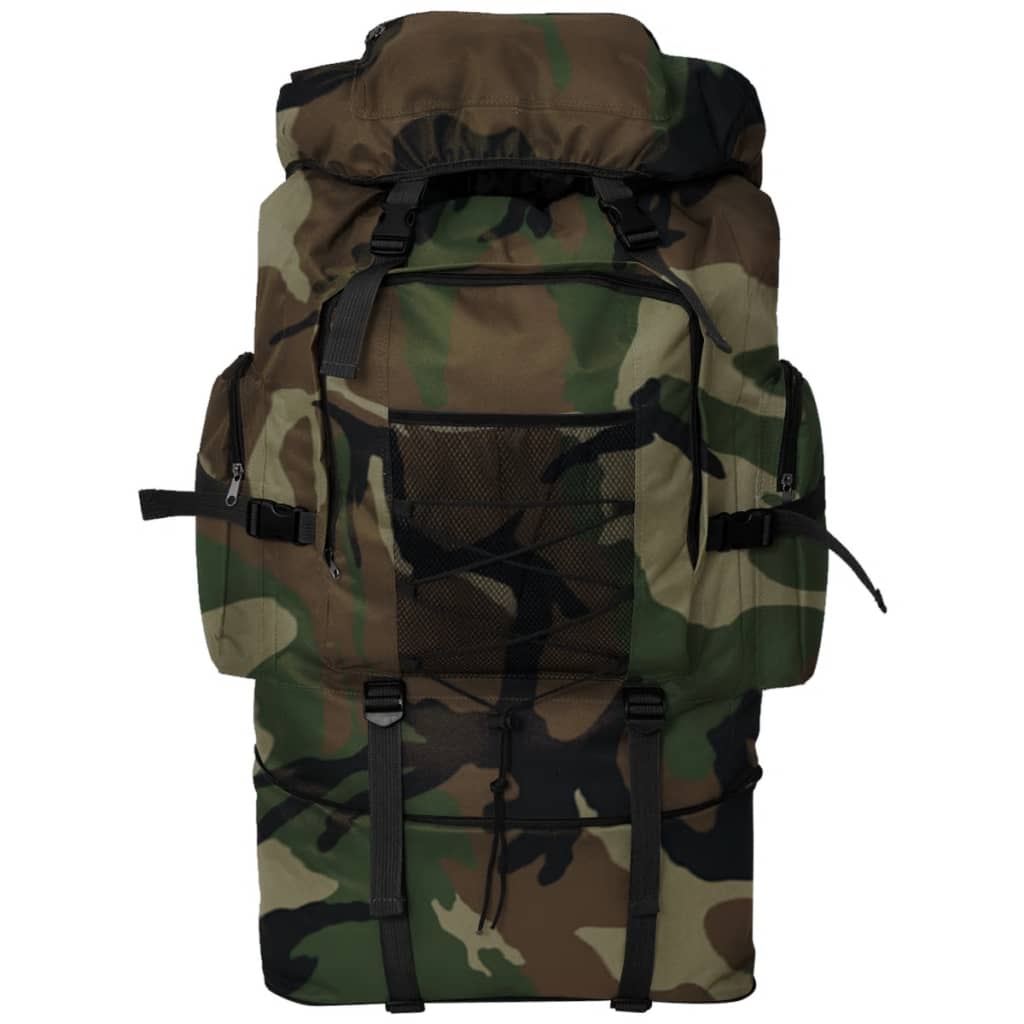 Rugzak legerstijl XXL 100 L camouflage