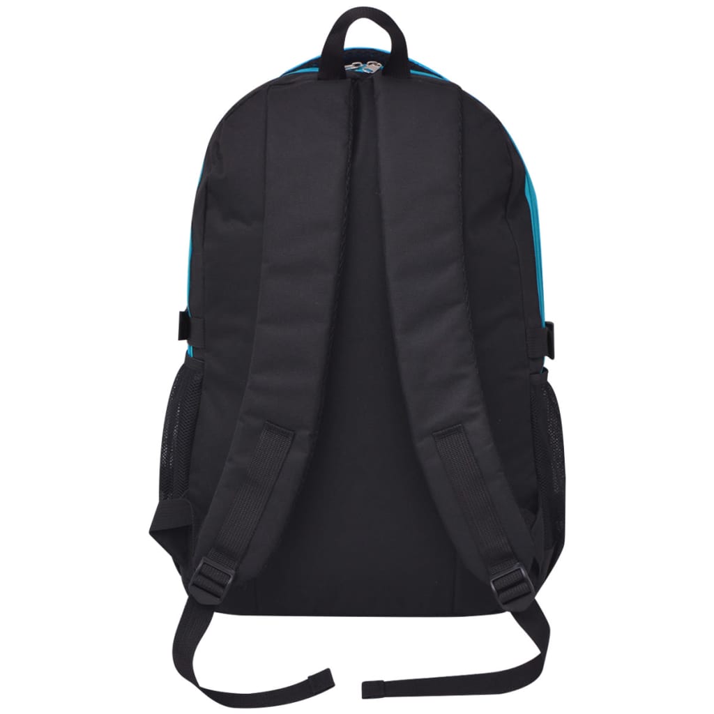 Rugzak voor school 40 L zwart en blauw