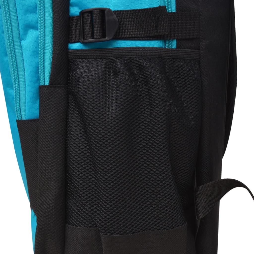 Rugzak voor school 40 L zwart en blauw