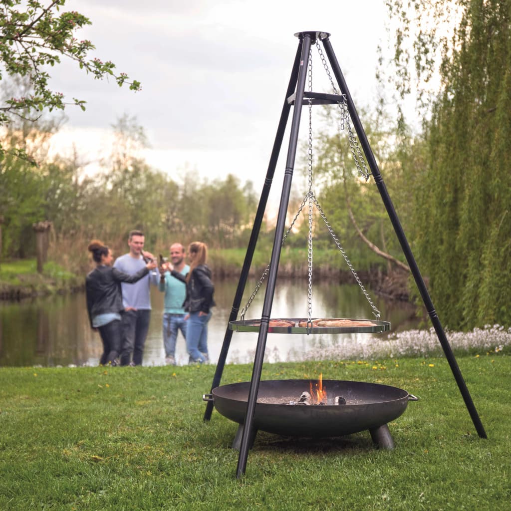 Driepootbarbecue zwart 172 cm BBQ TRIPOD