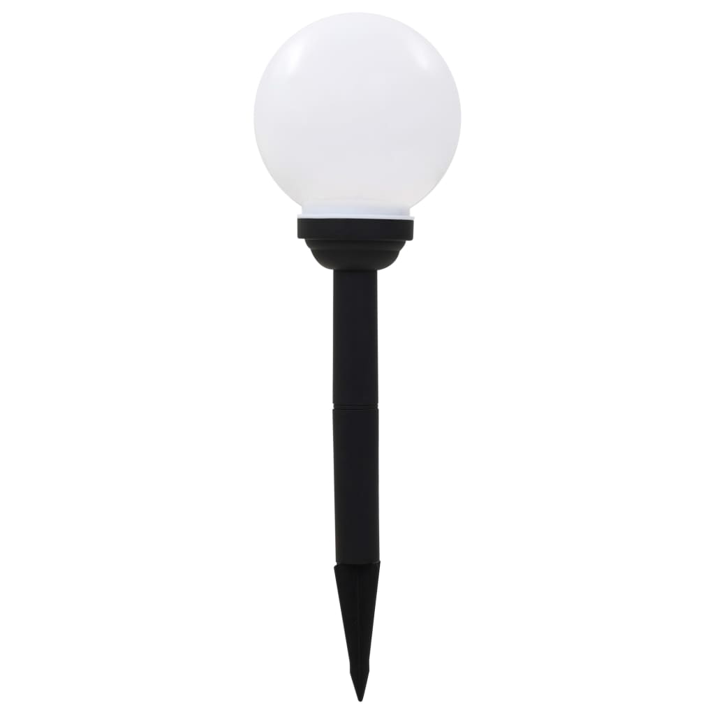 Solarlampen 6 st LED rond 20 cm RGB