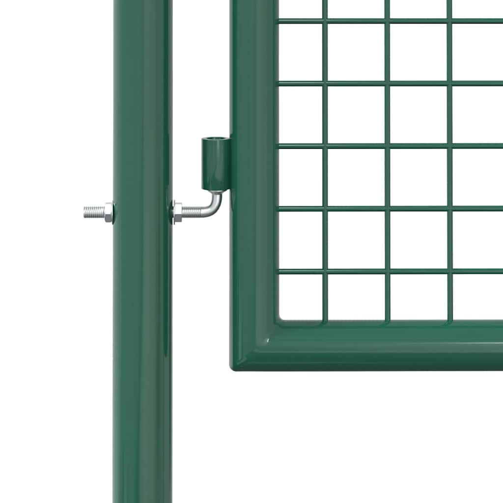 Poort 100x150 cm staal groen