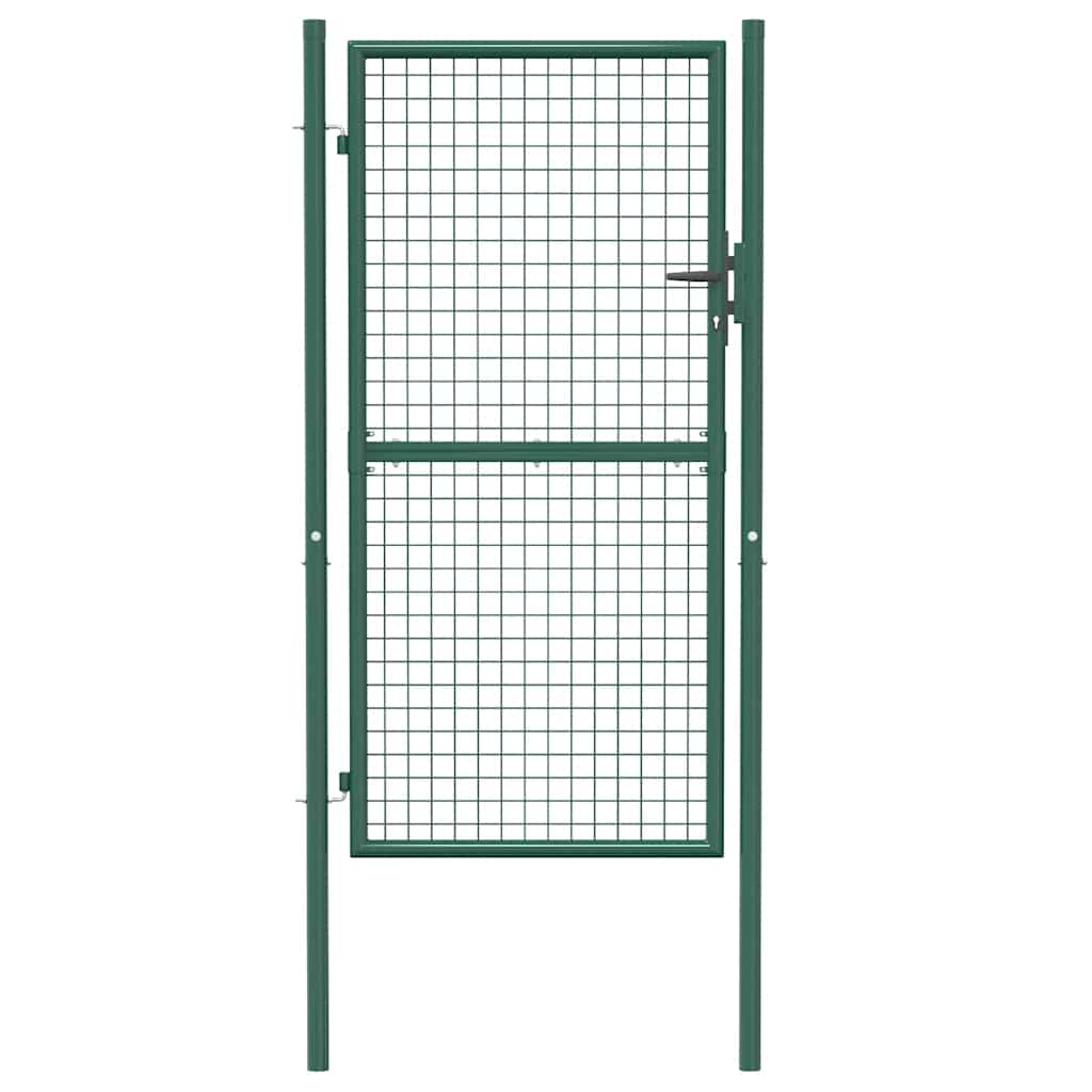 Poort 100x175 cm staal groen