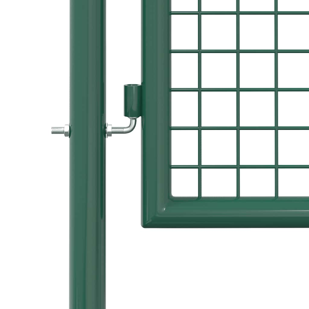 Poort 100x200 cm staal groen