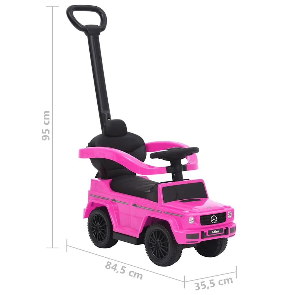 Duw-loopauto G63 roze