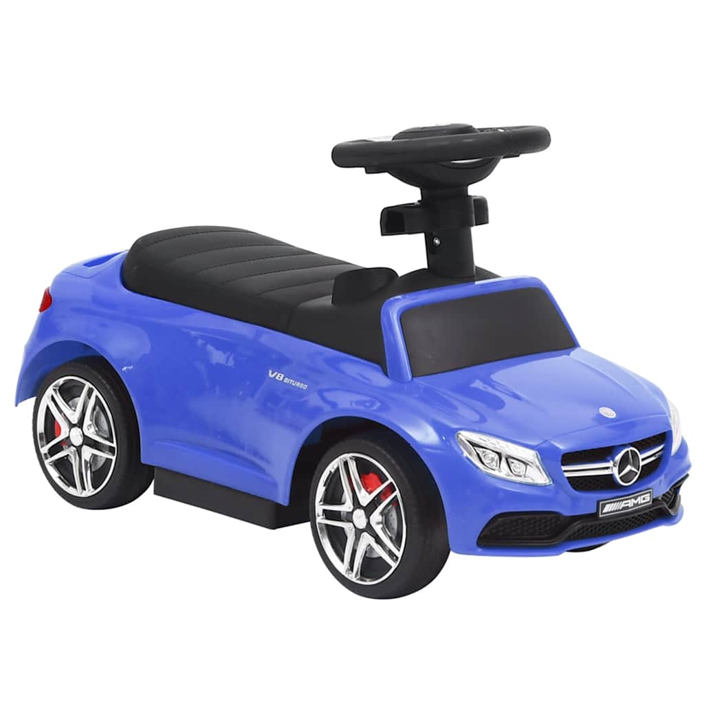 Duw-loopauto Mercedes Benz C63 blauw