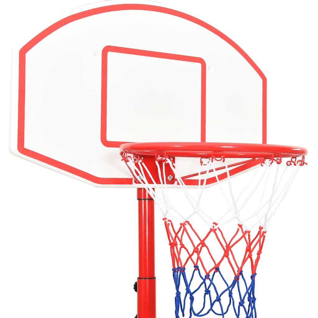 Basketbalset draagbaar verstelbaar 200-236 cm