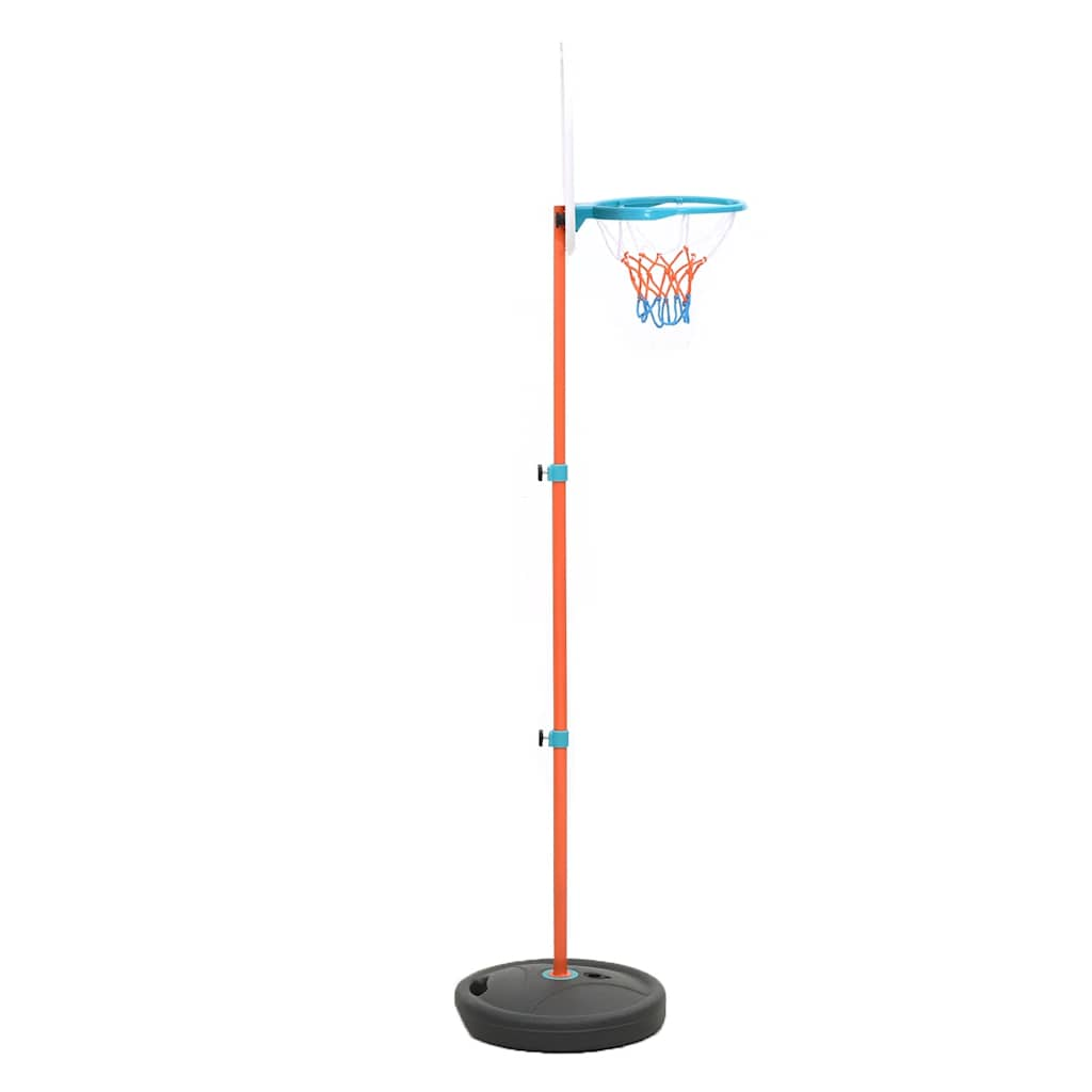 Basketbalset draagbaar verstelbaar 133-160 cm