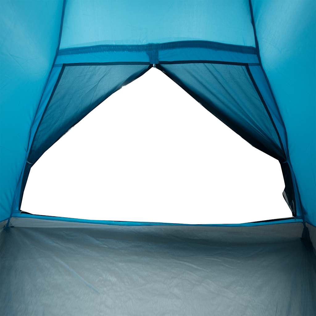 Koepeltent 4-persoons waterdicht blauw