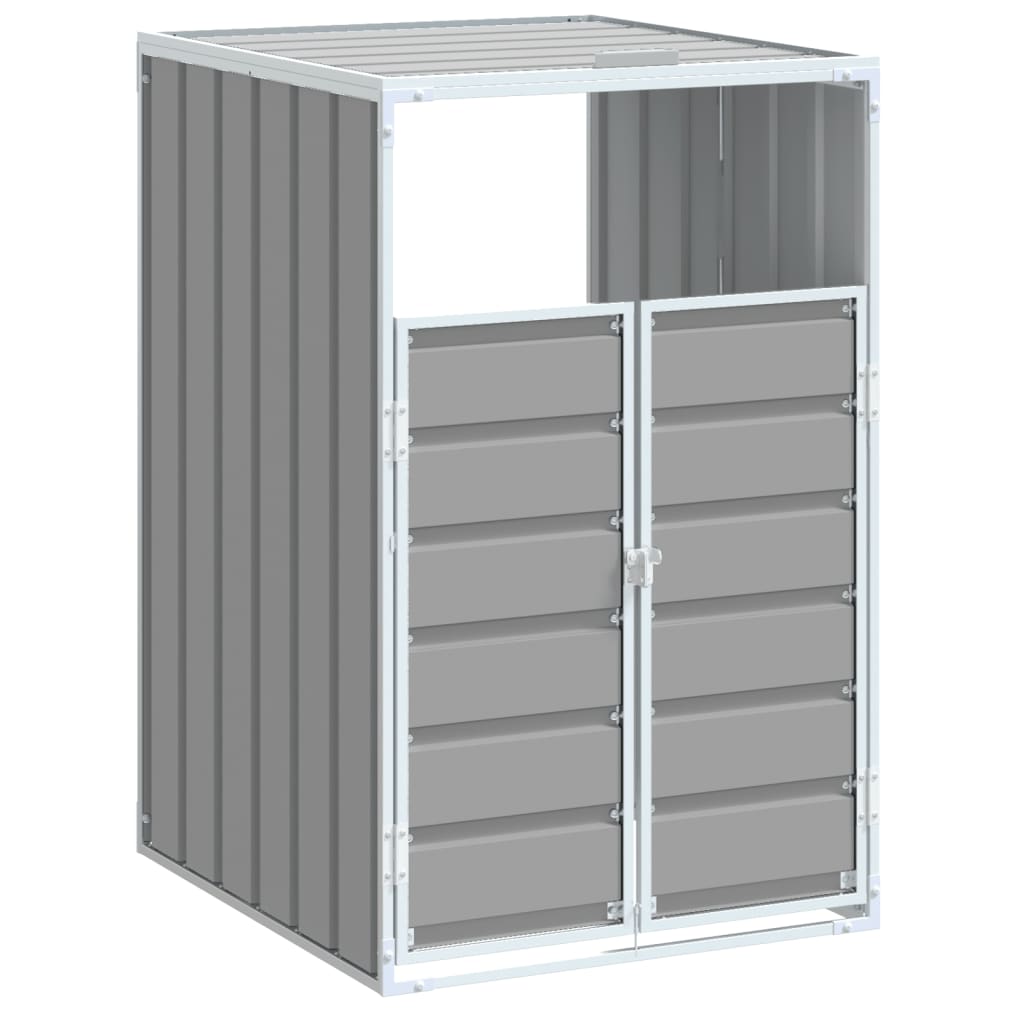 Containerberging voor 1 container 72x81x115 cm staal grijs