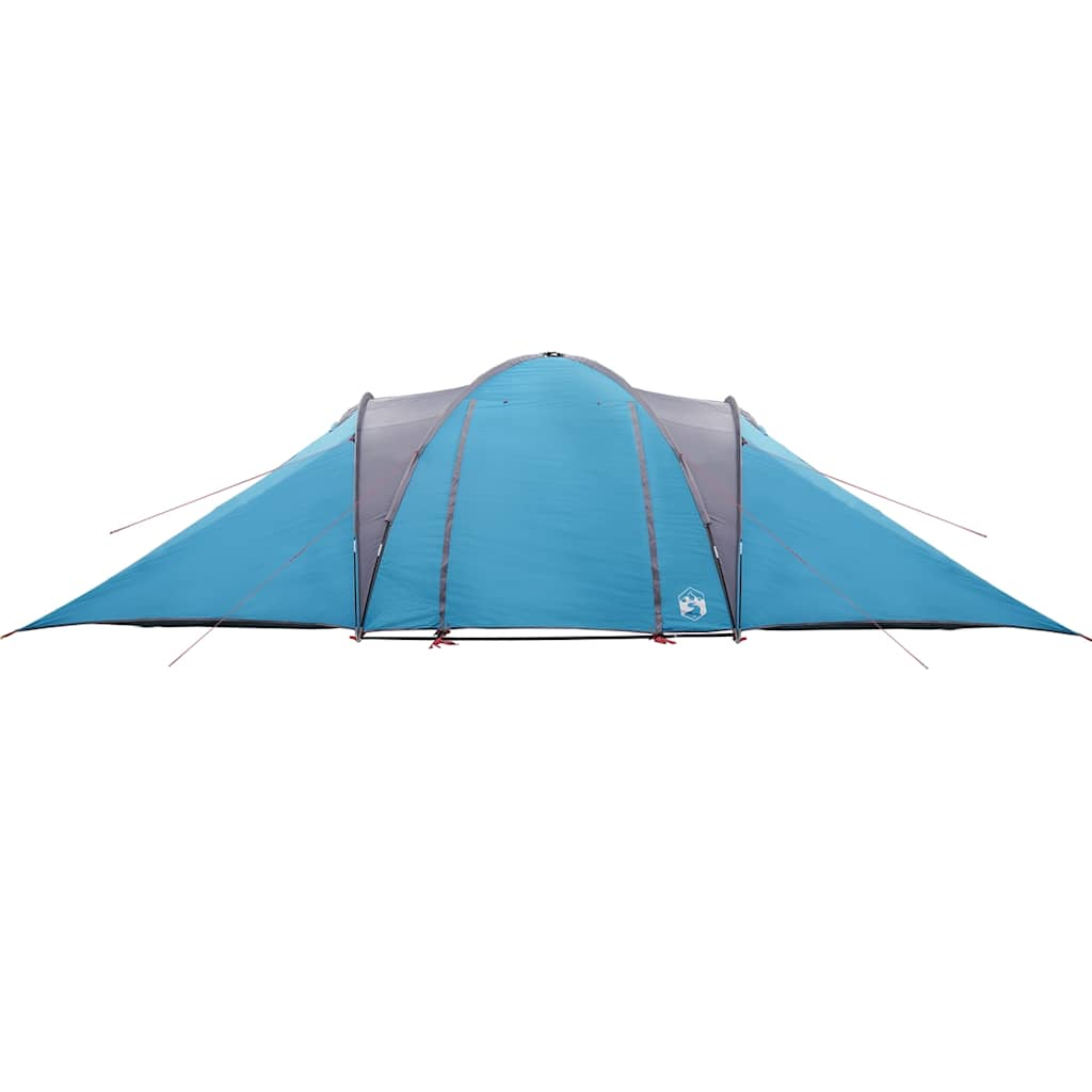 Koepeltent 6-persoons waterdicht blauw