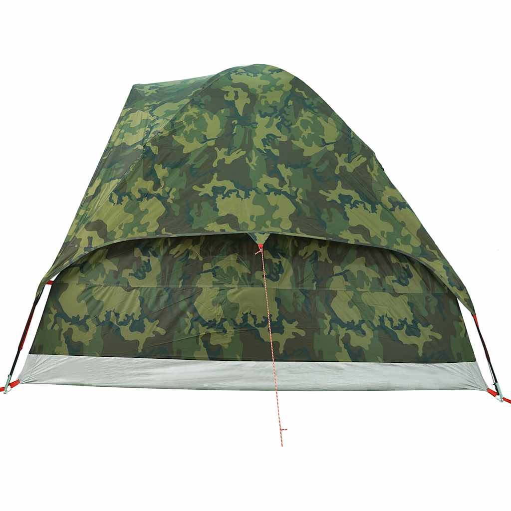 Koepeltent 4-persoons waterdicht camouflage