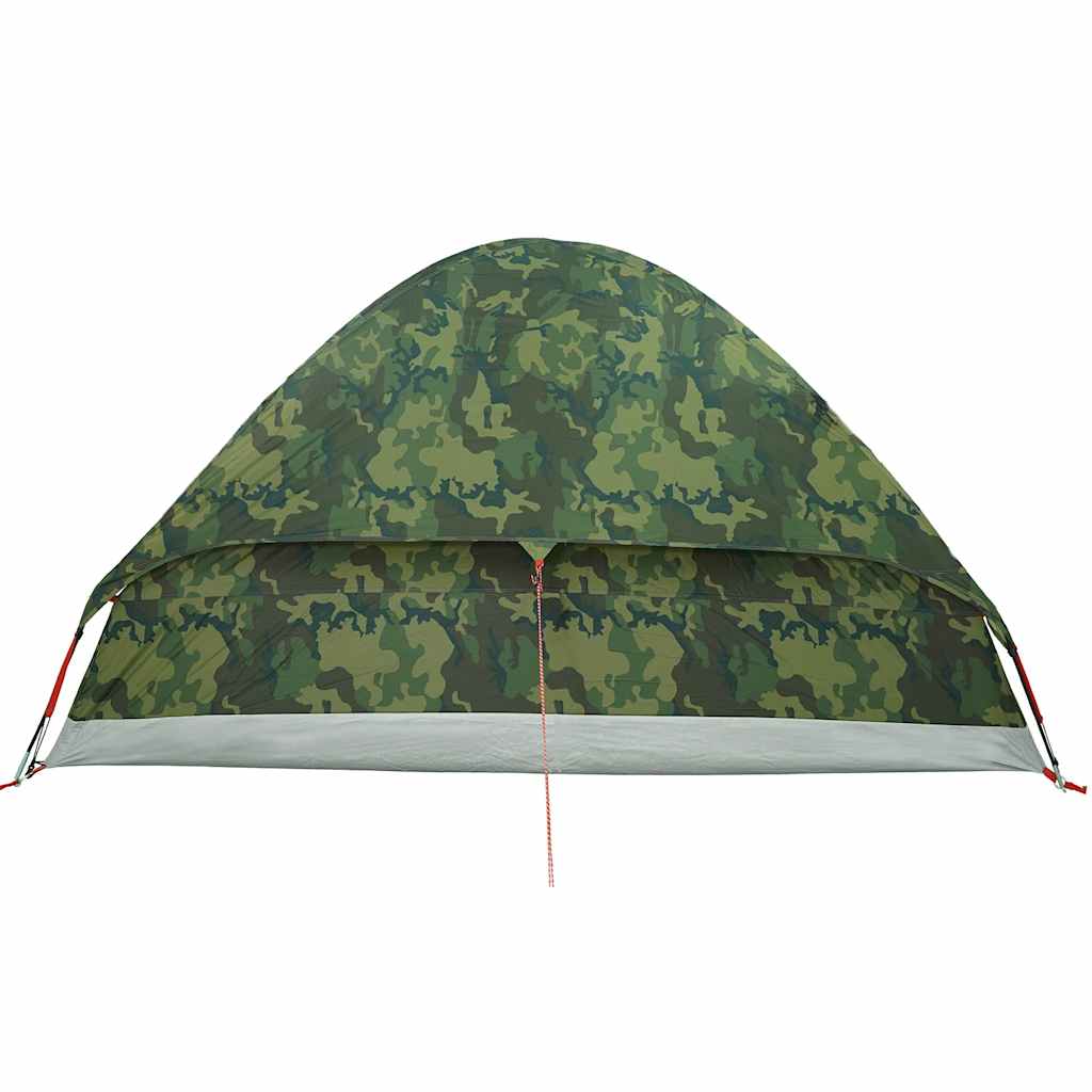 Koepeltent 6-persoons waterdicht camouflage