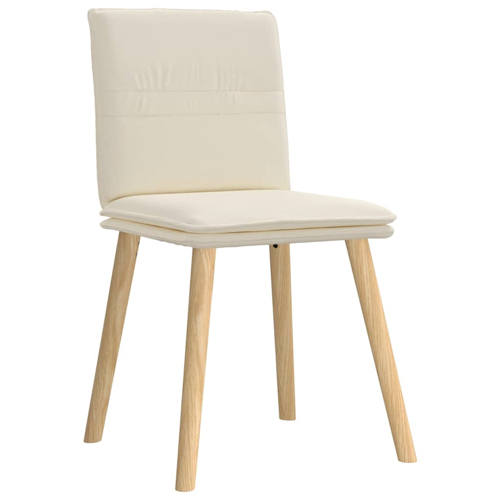 Eetkamerstoelen 6 st linnen