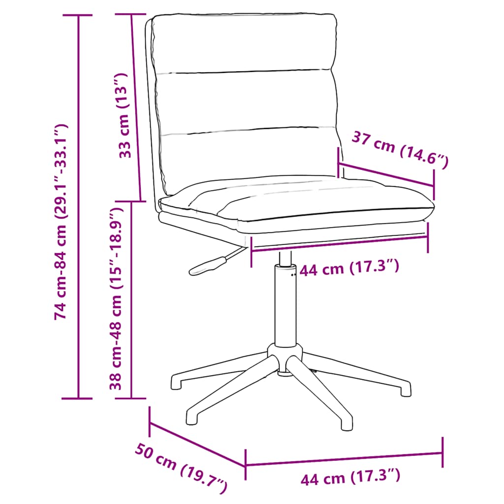 Eetkamerstoelen 6 st kunstleer zwart