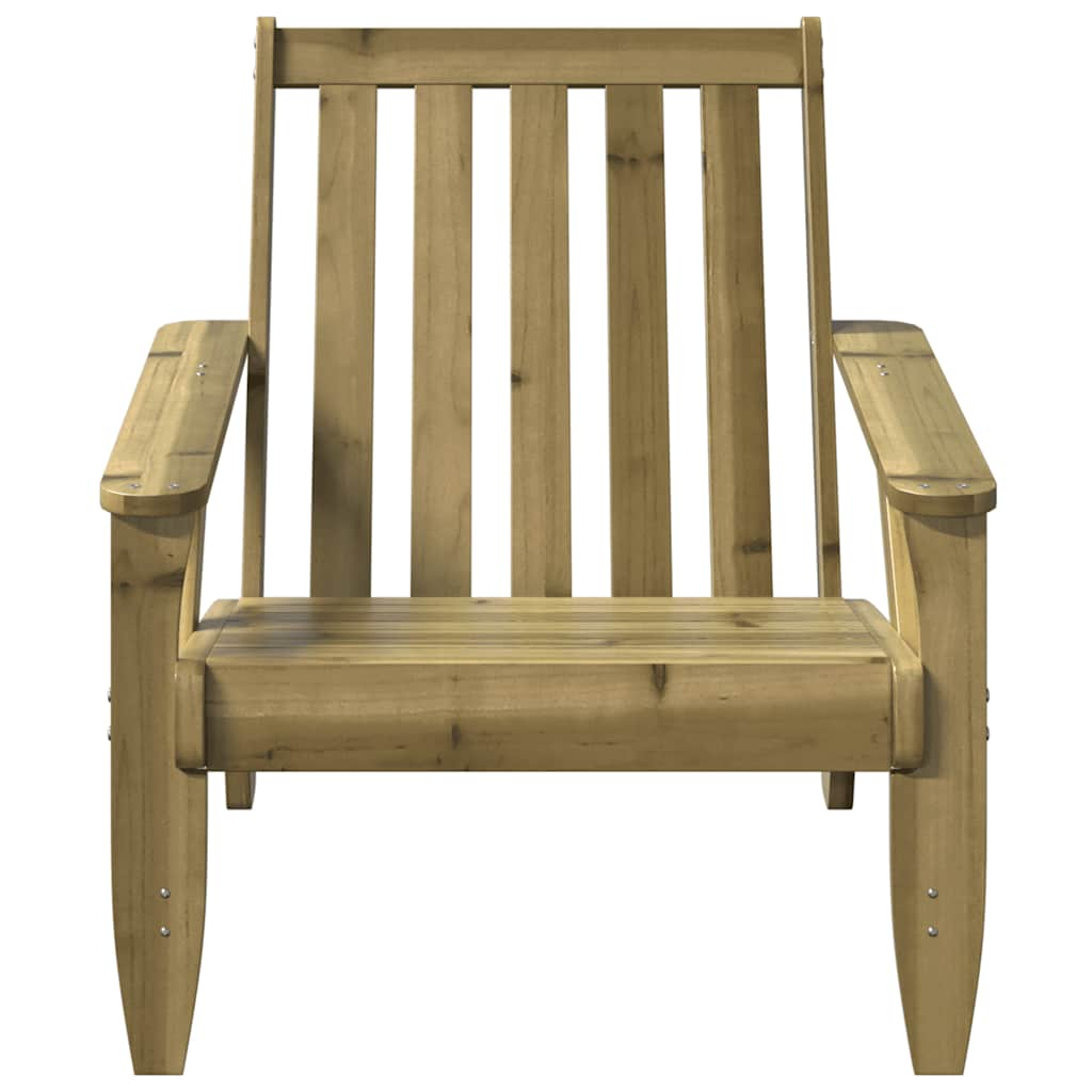 Tuinstoelen Adirondack 2 st 75x77x77 cm geïmpregneerd hout